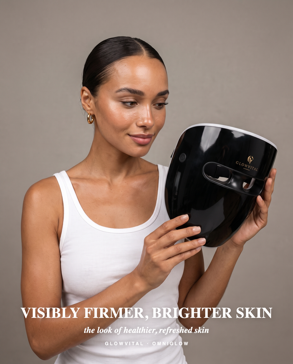 OmniGlow Wireless LED Light Therapy Mask