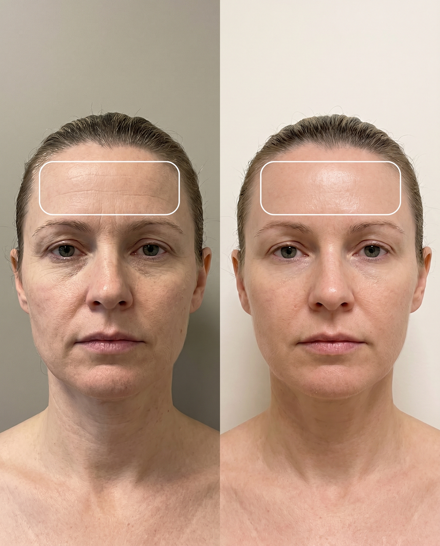 Smoother, firmer looking skin