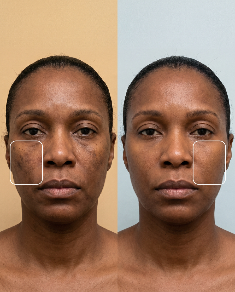 Visibly softer fine lines