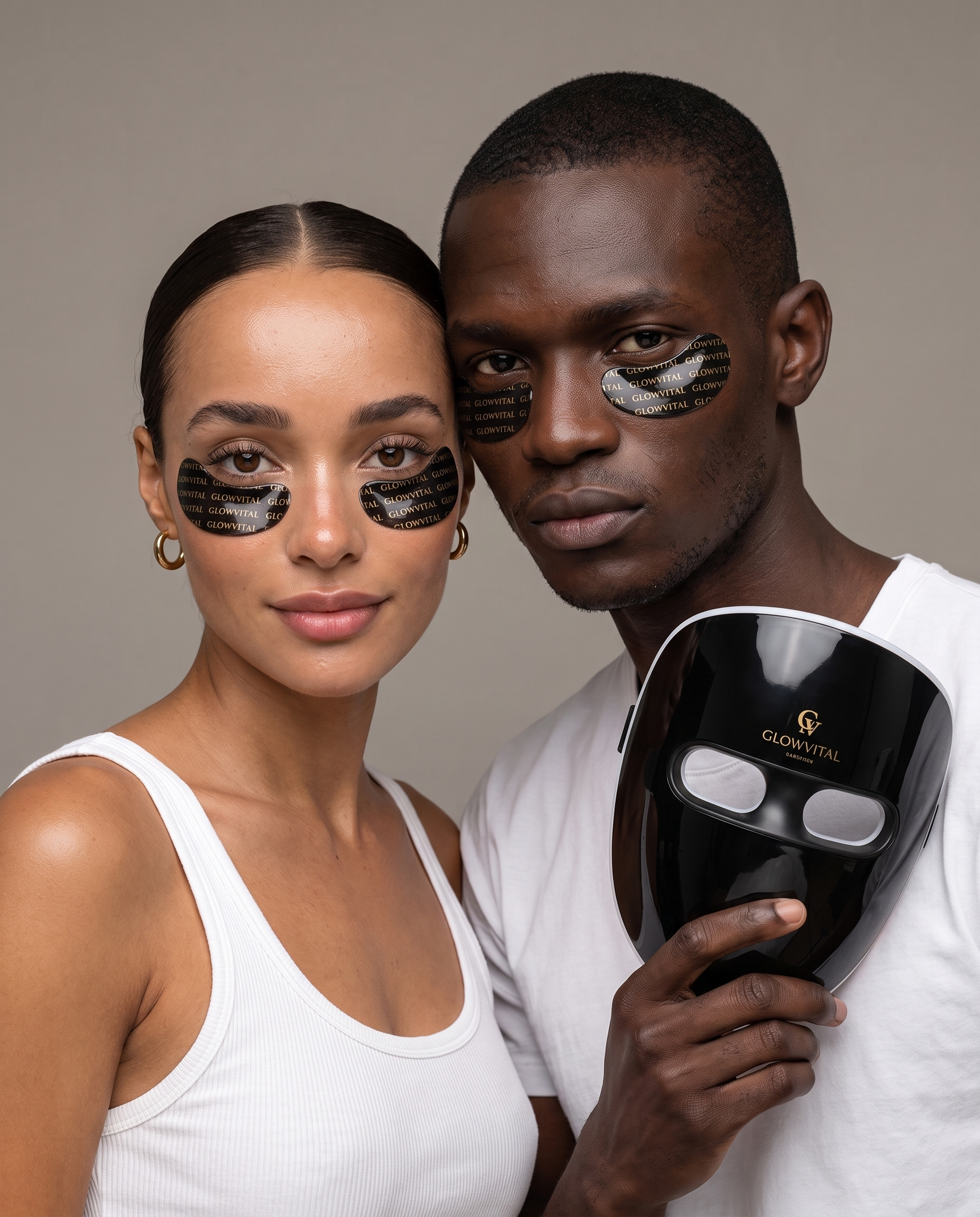 The Complete Ritual · OmniGlow LED Mask + Lumeris Eye Patches