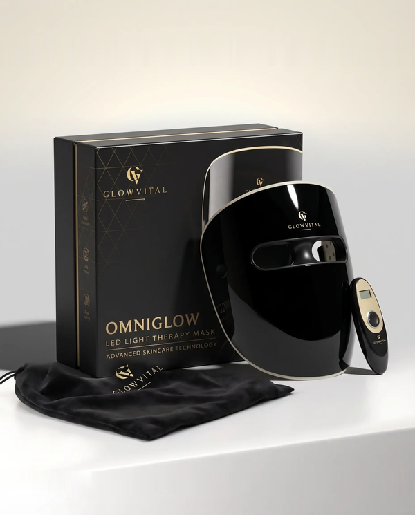 OmniGlow Wireless LED Light Therapy Mask